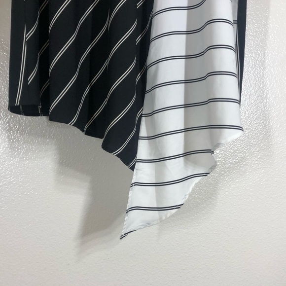 PLUS Halogen Striped Asymmetrical Dress - Picture 4 of 5